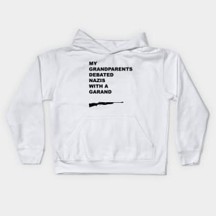 My Grandparents Debated Nazis - Black Kids Hoodie